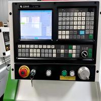 Tour CNC CK6132 GSK, portée de 320 mm, entre-entre-axes de 400 mm, tourelle à 4 postes, 50-3000 tr/min, petite machine de tournage de précision