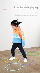 Venta al por Mayor de 10 Anillos de Entrenamiento de Velocidad y Agilidad para Gimnasio en Casa, Equipo Sensorial para Niños y Adultos - Product Image 2