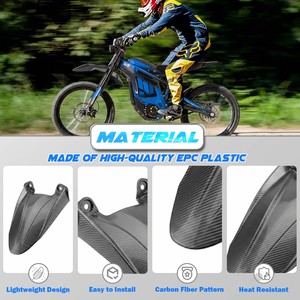 กันกระแทกหลังมอเตอร์ไซค์ คาร์บอนไฟเบอร์ บังโคลน สำหรับรถวิบาก Talaria Mx3/mx4/mx5 - Product Image 4