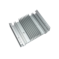 Personnalisation en usine, dissipateur thermique en cuivre et aluminium extrudé de précision, contact direct pour GPU, CPU, refroidissement passif industriel