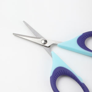 مقصات منزلية للمكتب متعددة الأغراض من الفولاذ المقاوم للصدأ 2Cr13 ممتازة ، حافة مسننة جزئيًا PP + TPR - Product Image 5