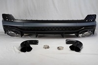 Diffuseur arrière de haute qualité RSQ3 pour pare-chocs arrière Audi Q3 SQ3 2021+ en matériau PP