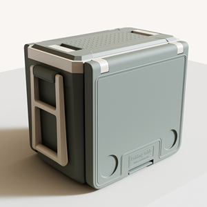 Hộp làm mát đa năng <span class=keywords><strong>32L</strong></span>, có bàn và ghế, dùng để làm mát cá, di động, ngoài trời - Product Image 2