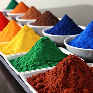 Suministro de fábrica Pigmentos de hormigón Cemento Polvo de <span class=keywords><strong>color</strong></span> Óxido de hierro Rojo/Negro/Amarillo/Azul - Product Image 2