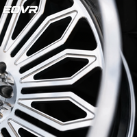 Rines Forjados EVOR OEM, Diseño Cóncavo, para Todoterreno, Aleación, Dually, 22, 24, 26, 28, 30 Pulgadas, para Ford GTR, Toyota, Dodge H2, GMC 8x6.5