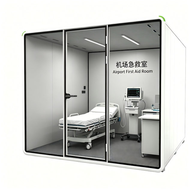 Emergency Medical  Pod Recording Acoustic Vocal Studio Booth Portable Video Booth Soundproof Cabin Office Pod