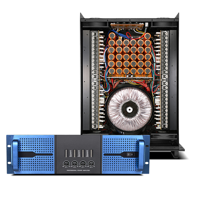 Hot Selling 1300W 3U 4 Channels High Powerful Amplifiers Speakers Audio System Professional Power Amplifier