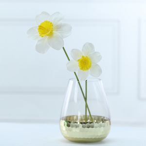 Haute Qualité PVC Jonquille Fleurs Real Touch Explosif Narcisse pour La Maison De Mariage Hôtel Décoration pour Graduation Fête Des Pères - Product Image 2