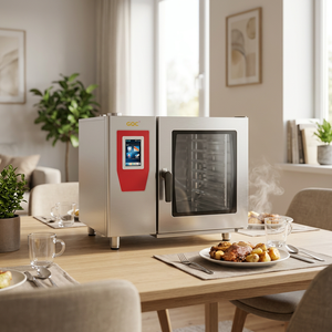 Fours commerciaux portables OEM d'usine à longue durée de vie, équipement de cuisson professionnel, fours à <span class=keywords><strong>convection</strong></span> avec 6, 8 ou 10 plateaux. - Product Image 3