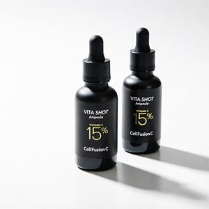Ampolla Cell Fusion C Vita Shot, Suero con 15% de Vitamina C, para Todo Tipo de Piel, Cuidado Diario - Product Image 1