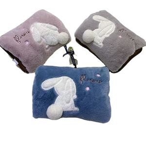 <span class=keywords><strong>Bolsa</strong></span> de agua caliente eléctrica recargable, calentador de manos con enchufe, botella de agua caliente reutilizable de seguridad - Product Image 1