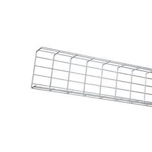 blue white zinc 200mm width wire mesh cable tray