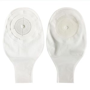 Bolsa de Ostomía de una Pieza, Material Hidrocoloide, Resistente al Agua, Cuidado Corporal, Bolsa para Excreciones de Estoma, Caja de 10 Piezas - Product Image 1