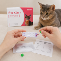 Kit de Prueba Profesional para Gatos FPV, Kits de Prueba Rápida Veterinaria, Pruebas Rápidas para Panleucopenia Felina, Certificado CE