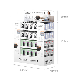 METRO personnalisé Smartwatch Demi Palette Carton Affiche 1/2 Palette Carton Fitness Tracker Vente au détail FSDU Demi Palette Affiche - Product Image 3