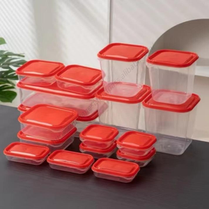 Juego de 17 Recipientes Organizadores de Cocina Proins para Alimentos, Refrigerador, Snacks, Nueces, Frutas - Product Image 1