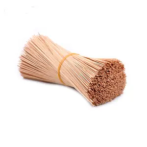 Bâton de bonne qualité Distributeurs indiens Fabricants chinois Mini bâtonnets d'encens en bambou brut Agarbatti non parfumés personnalisés