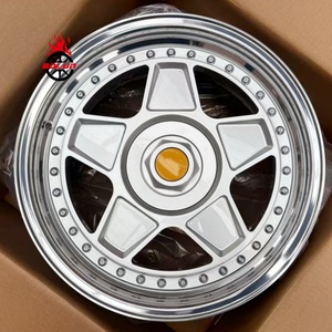 Bolun Custom High Quality Passenger Car Wheels Deep Dish 2 Piece Polish Lip for <strong>Ferrari</strong> <strong>F40</strong> 18*8.5 Inch 5X108 Alloy Rim - Product Image 1
