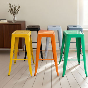 Chaise en métal empilable de qualité commerciale pour <span class=keywords><strong>café</strong></span>, restaurant en plein air - Product Image 1