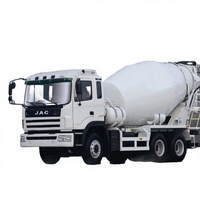 Camion malaxeur à ciment Jac 6x4 personnalisable, adoptant une technologie de malaxage mature et une configuration de châssis robuste