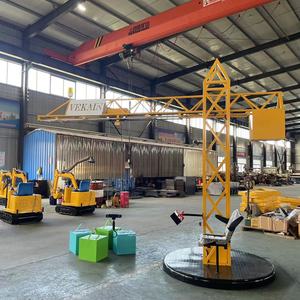 La nouvelle attraction de parc d'attractions WTD-11 Tower Crane prend en charge les réglages à monnayeur et musicaux. - Product Image 3