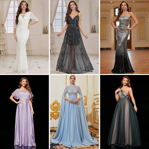 Robe de loisirs d'occasion, Robe Printemps/Été très prisée, Vêtements pour femmes de marque style petite fragrance en stock à prix réduit - Product Image 3