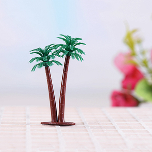 Simulated Mini Coconut <b>Miniatures</b> for Beach Landscape Decorations Tiny Palm Charm Model Desktop Ornaments DIY Accessories - Product Image 6