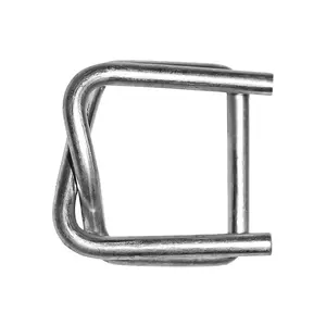 HF High strength metal galvanized steel wire buckle Composite belt wire buckle