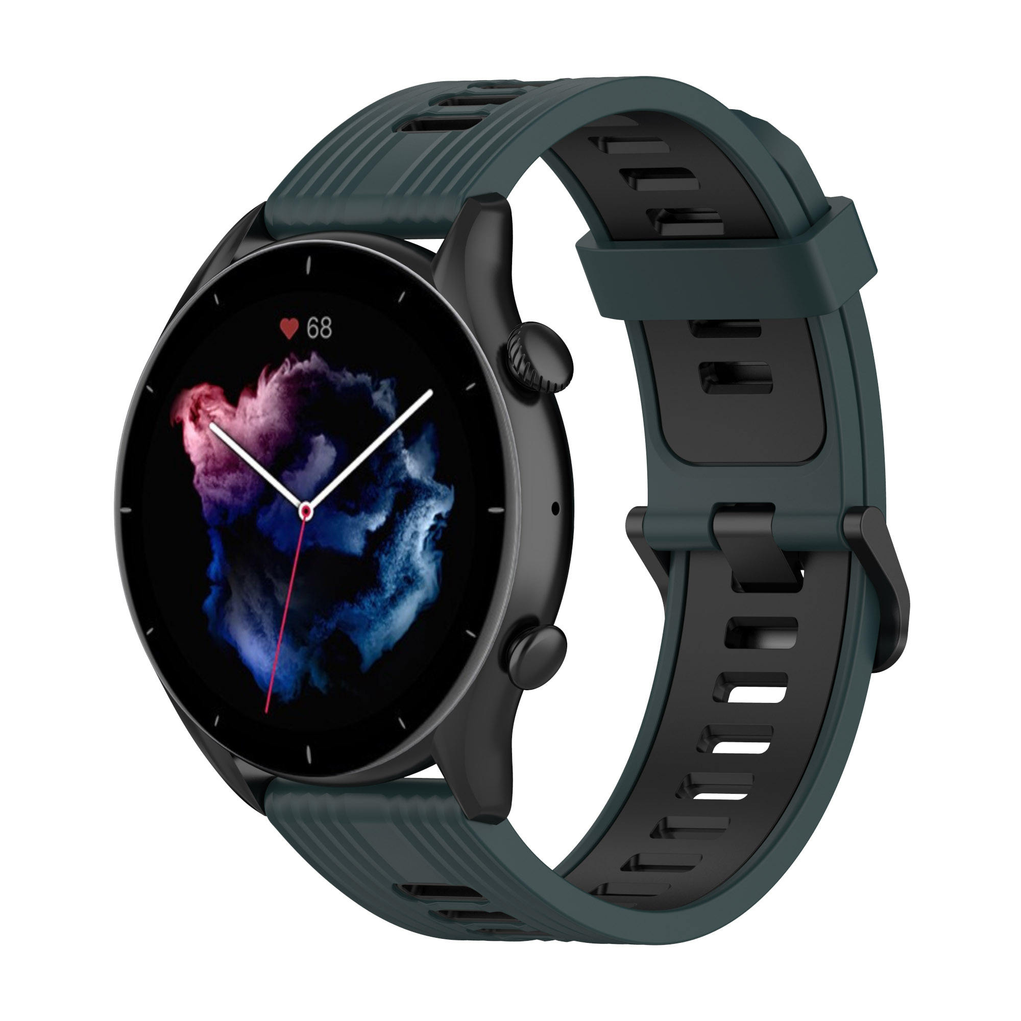 Verde oliva negro + negro