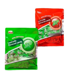 Bonbons rafraîchissants au lait fruité pour les mariages Collations <span class=keywords><strong>d</strong></span>écontractées nostalgiques dans un sac enduit pour la réception Réception Vente en gros disponible - Product Image 4