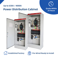 Armoire de distribution d'énergie basse tension complète XL-21 avec panneau de commande de commutation électrique pour alimentation externe