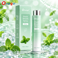 Spray buccal rafraîchissant bio longue durée Onugesmile pour l'hygiène buccale quotidienne, spray buccal portable pour rafraîchir l'haleine