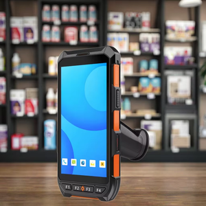 Android 10/13 gồ ghề PDA dữ liệu di động Collector với 2D scan động cơ Quad-core Bộ vi xử lý 5.5 inch màn hình psam tùy chọn trong kho - Product Image 1