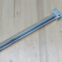 Ensemble de supports d'aile gauche/droite en acier fabriqués par découpe laser