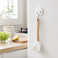 Crochets muraux adhésifs multifonctionnels en plastique pour salle de bain, sans perçage, pour suspendre clés, manteaux, petits objets mignons – Nouveauté Chine