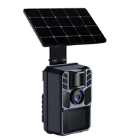 Caméra de chasse solaire thermique WIFI 2.0 LED extérieure pour la faune, vidéo 1080P, 48MP, déclenchement 0.4S, vision nocturne, étanche IP66