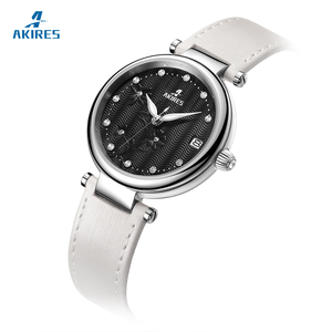 Akires de diamantes de imitación reloj de diamantes OEM mecánico automático reloj de pulsera para las mujeres Reloj mecánico <span class=keywords><strong>muj</strong></span> - Product Image 1