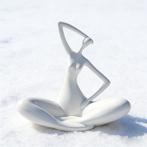 <span class=keywords><strong>Femme</strong></span> nue, danseuse blanche, silhouette légèrement dodue - Product Image 1