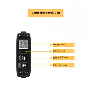 Yosovlamp nouvelle voiture LED atmosphère intérieure lumière contrôle central ligne lumineuse Clip bord pour Golf Versa Tucson Tiida voiture de ville - Product Image 4