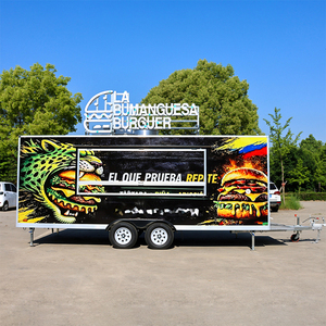 Remolque de Comida Comercial Tipo Resort con Equipamiento de Refrigeración Completo, Puesto de Comida Móvil para Servicio de Alimentos Durante Todo el Día - Product Image 2
