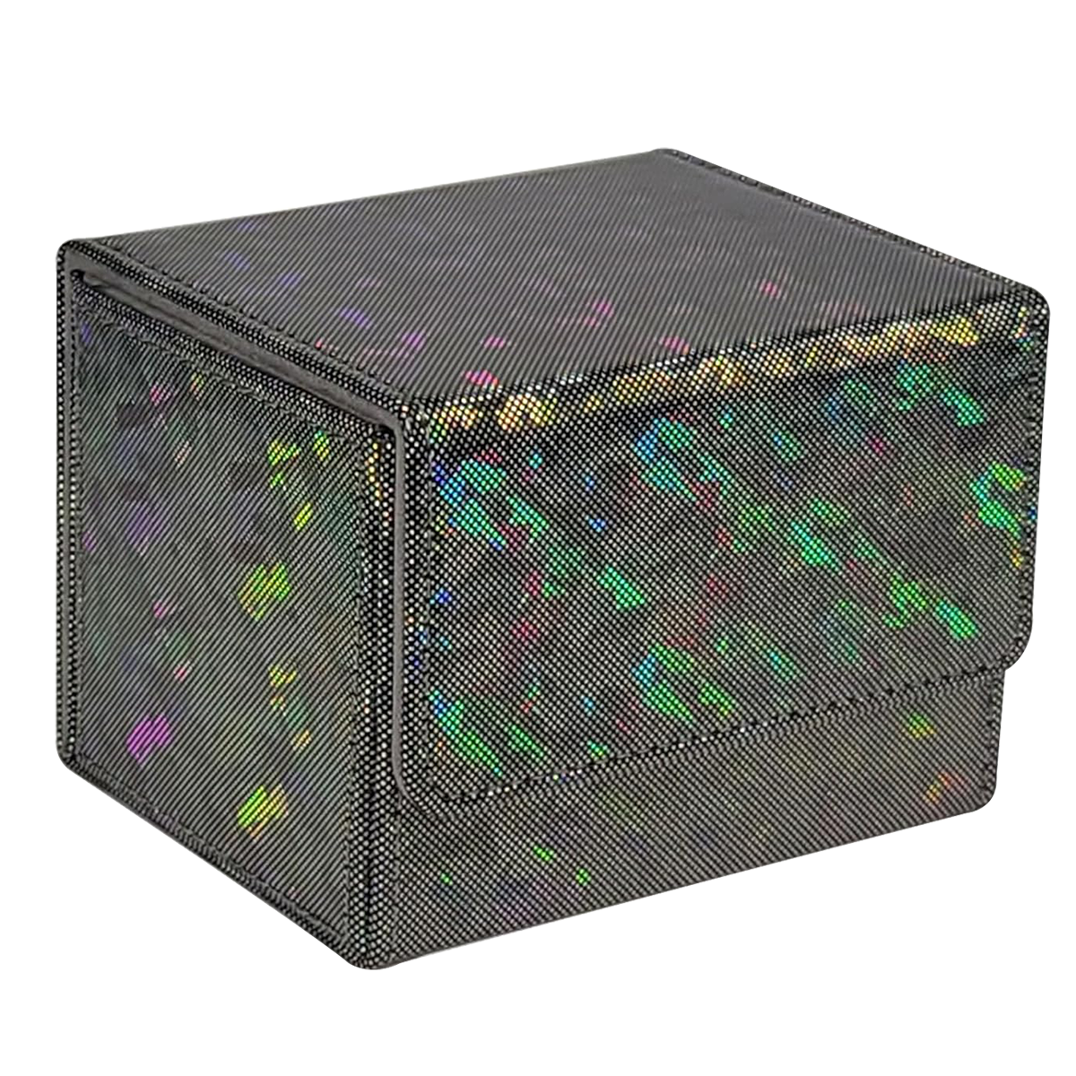 Pièce noire scintillante