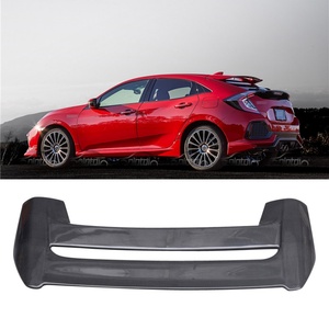 Aileron de toit en fibre de carbone pour Honda Civic FC1 FK7 FK8 10ème génération Si Type R 2 portes 4 portes - Product Image 1