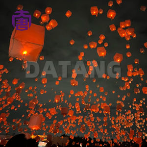 Linterna LED ovalada de PVC personalizable IP65 para festivales, paisajismo y deseos, con color personalizado - Product Image 4