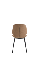 Chaise de restaurant moderne en acier pour usage intérieur dans les restaurants, hôtels, bars, écoles, salons, villas