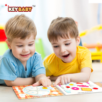 Custom Arabic My First Board Books Sensory Children Educational Toys Activity Learning Quiet Busy Book for Kids Storybook