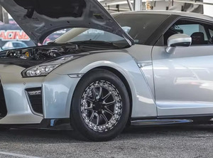 JXRD-Llantas de carreras de resistencia, llantas forjadas con bloqueo de cuentas de 17, 18, 19 y 20 pulgadas, 5x112, 5x114,3, R8, GTR, EVO2 - Product Image 6