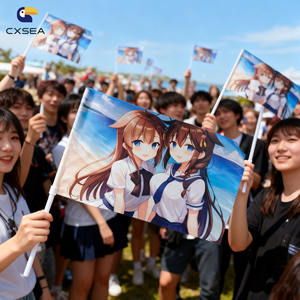 Bandiera in Poliestere Personalizzata per Tifosi Sportivi, Design su Misura per Eventi di Squadra e Competizioni - Product Image 3