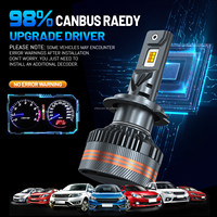 Ampoule LED HYNBYZJ 180W 32000LM pour systèmes d'éclairage automobile, ampoule de phare LED bicolore, phare LED H4, H1, H11, 9005, H7, phare LED 12V