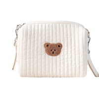 Sac de rangement universel pour poussette Wanya T6 en coton, pochette de rangement multifonctionnelle pour poussette de bébé, panier organisateur pour poussette d'enfant