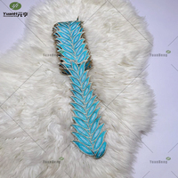 Nouvel Arrivage – Appliques Feuilles Brodé en Velours Cristal Doux, Plusieurs Couleurs Disponibles, Accessoires Vestimentaires pour Chapeaux et Projets DIY